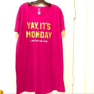 Oversized Sleep Shirt